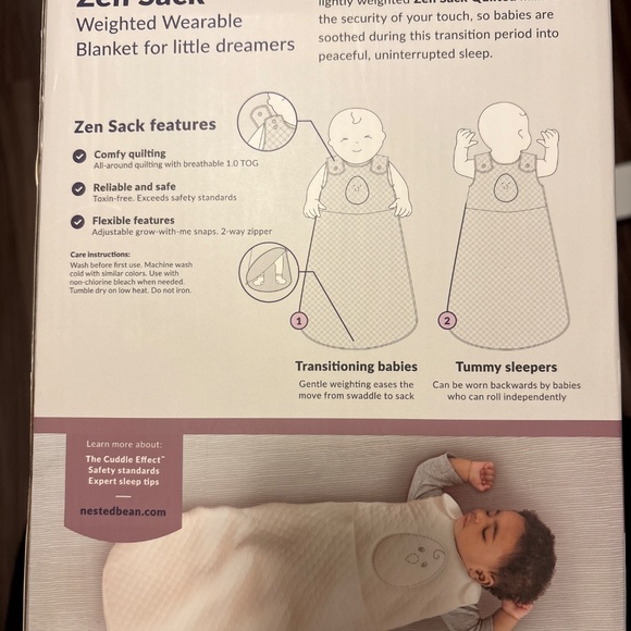 Nested Bean Zen sack - Picture 3 of 3